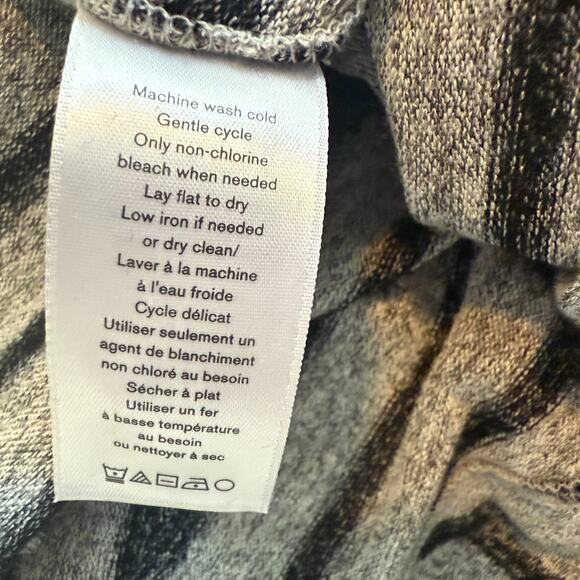 Rag & Bone Striped Hudson V-Neck Long Sleeve Top/Sweater Size XS MSRP $155 - Picture 6 of 6